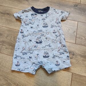 12m Carter's Boys Pirate Romper